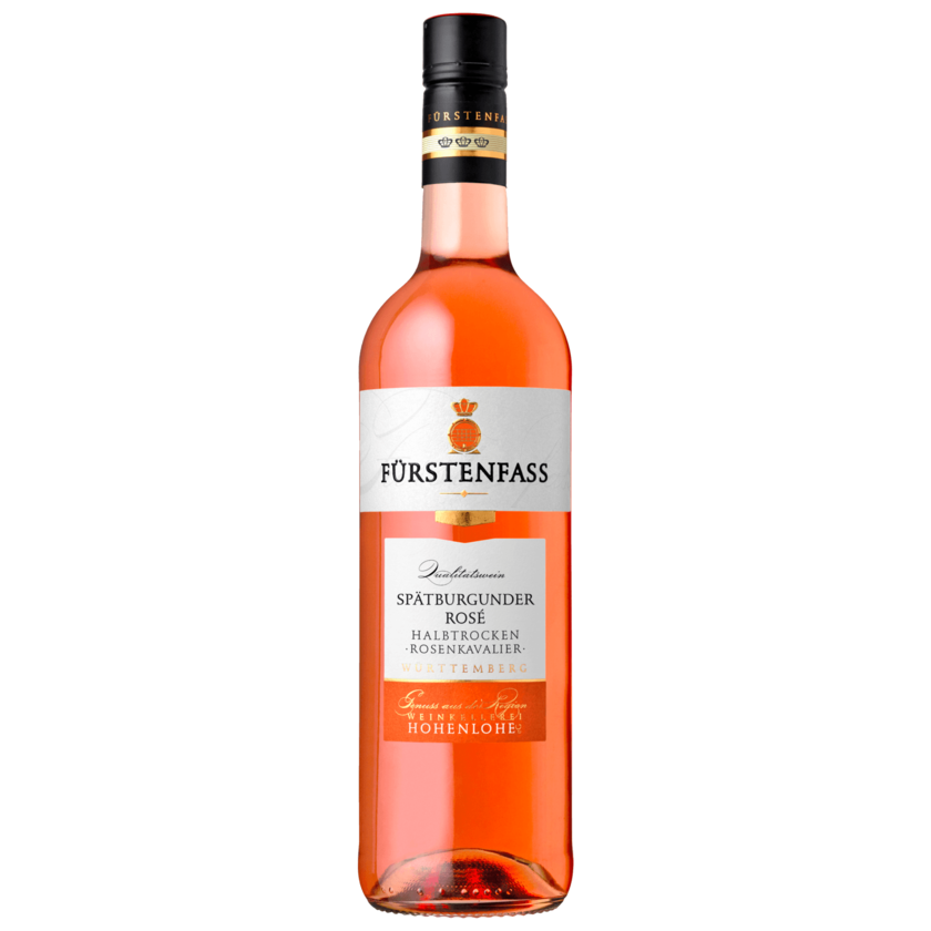 Fürstenfass Spätburgunder Rosé Qualitätswein halbtrocken 0,75l